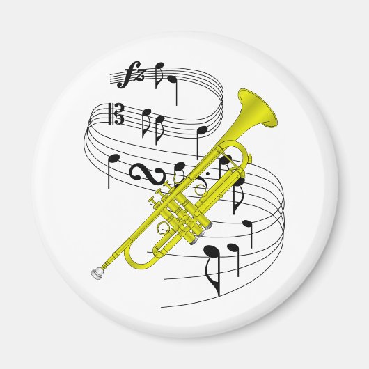 トランペット マグネット (正面)