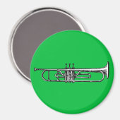トランペット マグネット (正面/裏面)