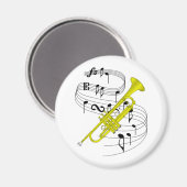 トランペット マグネット (正面/裏面)