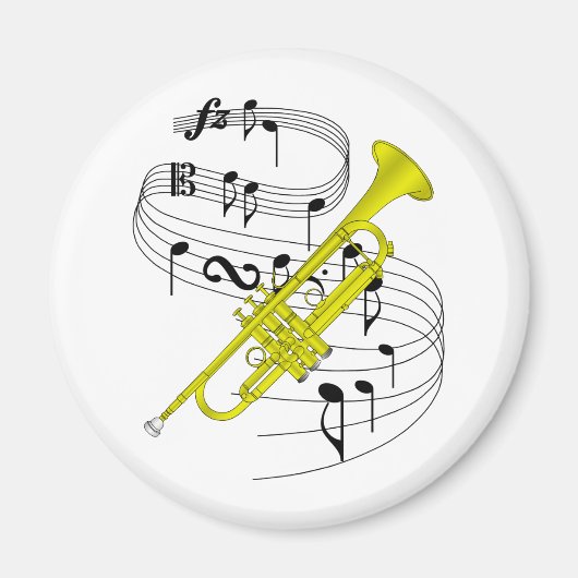 トランペット マグネット (正面)