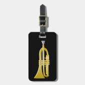 トランペット  ラゲッジタグ (正面縦)