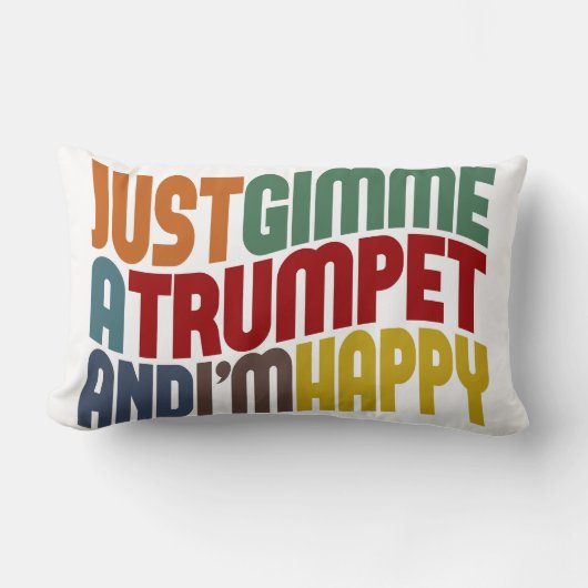トランペット ランバークッション (正面)