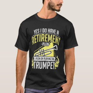 トランペット – リタイア遊ンプランのトランペット Tシャツ