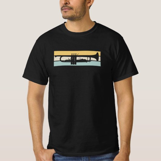 トランペット ヴィンテージ Tシャツ (正面)