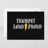 トランペット：大きい誇りを持ったとポストカード ポストカード (正面/裏面)
