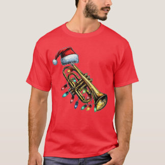 トランペット 音楽 楽器 ギフト Tシャツ