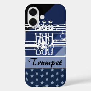 トランペット iPhone 16ケース