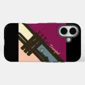 トランペット Case-Mate iPhoneケース (裏面 (横))