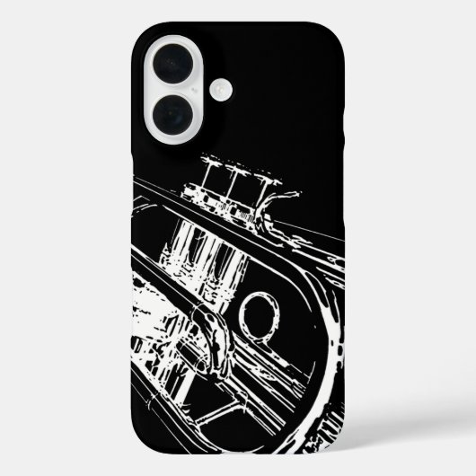 トランペット Case-Mate iPhoneケース (裏面)