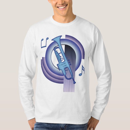 トランペット Deco2 Tシャツ (正面)