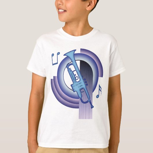 トランペット Deco2 Tシャツ (正面)