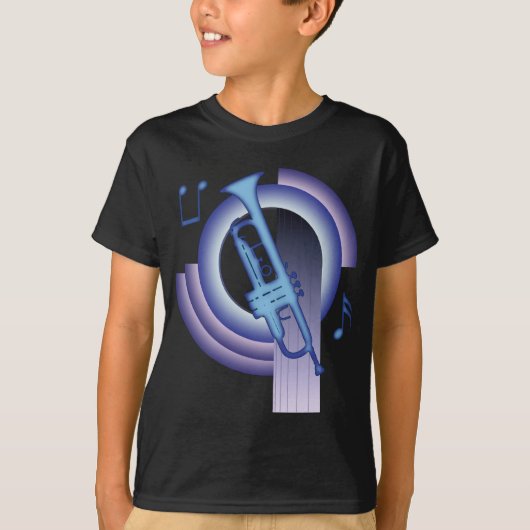トランペット Deco2 Tシャツ (正面)