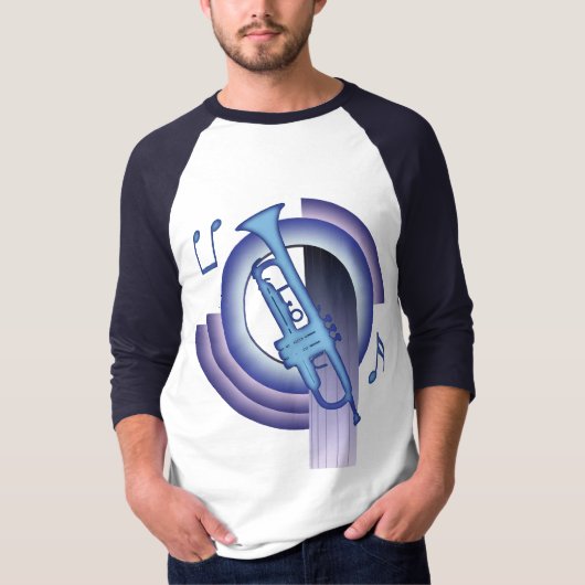 トランペット Deco2 Tシャツ (正面)