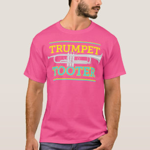 トランペットPlのトランペットおもしろいのジョークをトランペットTooter Tシャツ
