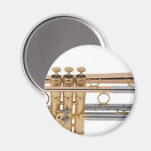 トランペットTシャツ マグネット (正面/裏面)