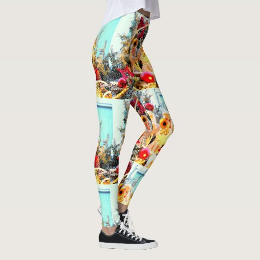 トランペティングエンジェルサンダーコーブホリデー レギンス (右)