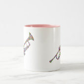 トランペファンキーットミュージカル楽器 ツートーンマグカップ (中央)