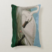 トランペータスワンバーズオブアメリカオードボンプリント アクセントクッション (正面(垂直))