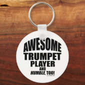 トランペ素晴らしット奏者 キーホルダー (正面)