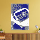 トランペ静かット キャンバスプリント (インサイチュ (リビング))