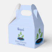 トランポおもしろいリン漫画の可愛いグリーンビーンズ フェイバーボックス (裏面サイド)