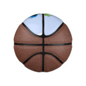 トランポおもしろいリン漫画の可愛いグリーンビーンズ ミニバスケットボール (右)