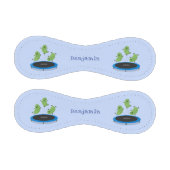 トランポおもしろいリン漫画の可愛いグリーンビーンズ 野球ボール (パネル)