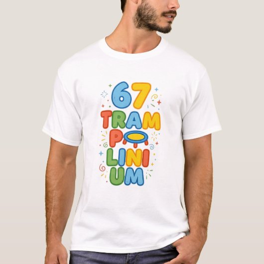 トランポリニウム Tシャツ (正面)