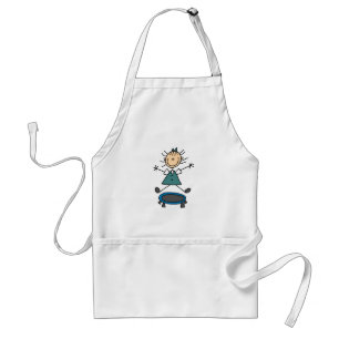 トランポリンのエプロンの女の子 スタンダードエプロン