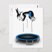 トランポリンのケニー ポストカード (正面/裏面)