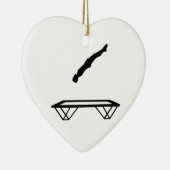 トランポリンの人 セラミックオーナメント (右)