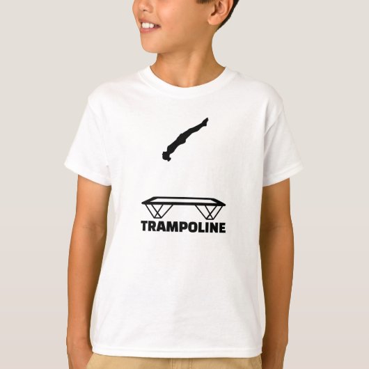 トランポリンのtrampolinist tシャツ (正面)