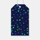 トランポリンまたはバウンスパーティー好意ありがとうラベル ギフトタグ (裏面)