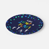 トランポリンまたはバウンスパーティー紙プレート ペーパープレート (アングル)