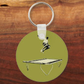 トランポリンキーチェーン3 キーホルダー (正面)