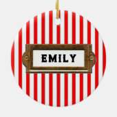 トランポリンクリスマスコレクティブ セラミックオーナメント (裏面)