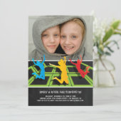 トランポリンツインズ バースデー2 フォト 招待状 (スタンド正面)