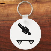 トランポリントランポリン キーホルダー (正面)