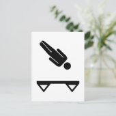 トランポリントランポリン ポストカード (スタンド正面)