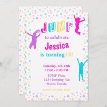 トランポリンパークジャンプバウンスガールズパーティー