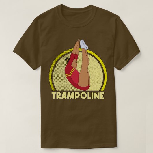 トランポリン体操3 Tシャツ (デザイン正面)
