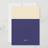 トランポリン誕生日パーティー 招待状 (裏面)