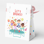 トランポリン跳び跳ね上がりパーク子供の誕生日 フェイバーボックス (裏面サイド)