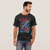 トランポリン跳躍トランポリン体操21 Tシャツ (正面フル)