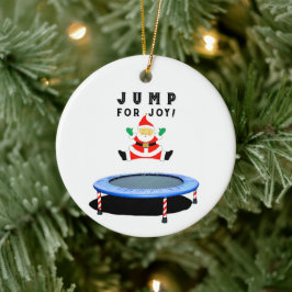 トランポリン クリスマスコレクション セラミックオーナメント