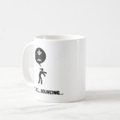 トランポリン コーヒーマグカップ (正面左)