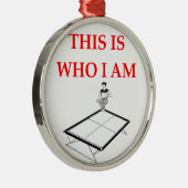 トランポリン メタルオーナメント (右)