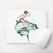 トランポン乗り マウスパッド (マウス)