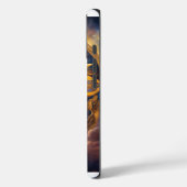 トラン想像の精神を取り入れたエンブレム Case-Mate iPhoneケース (裏面 / 左)