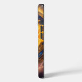 トラン想像の精神を取り入れたエンブレム Case-Mate iPhoneケース (裏面 / 左)